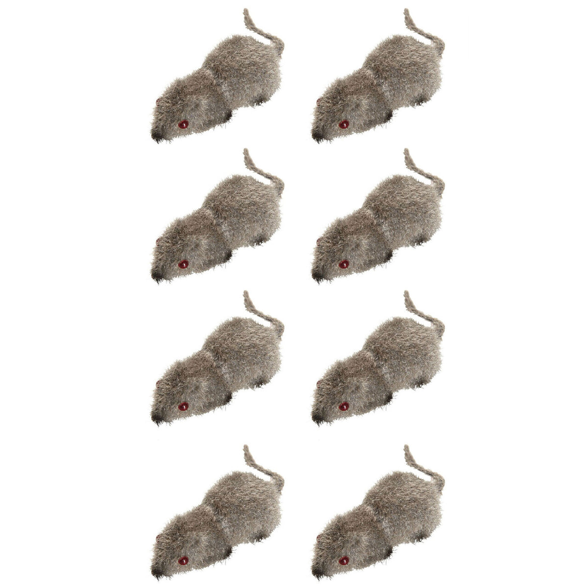 Op deze afbeelding zie je een Decoratie, van het merk Widmann. Set Van 8 Muizen