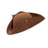 Chapeau De Pirate Simple Marron