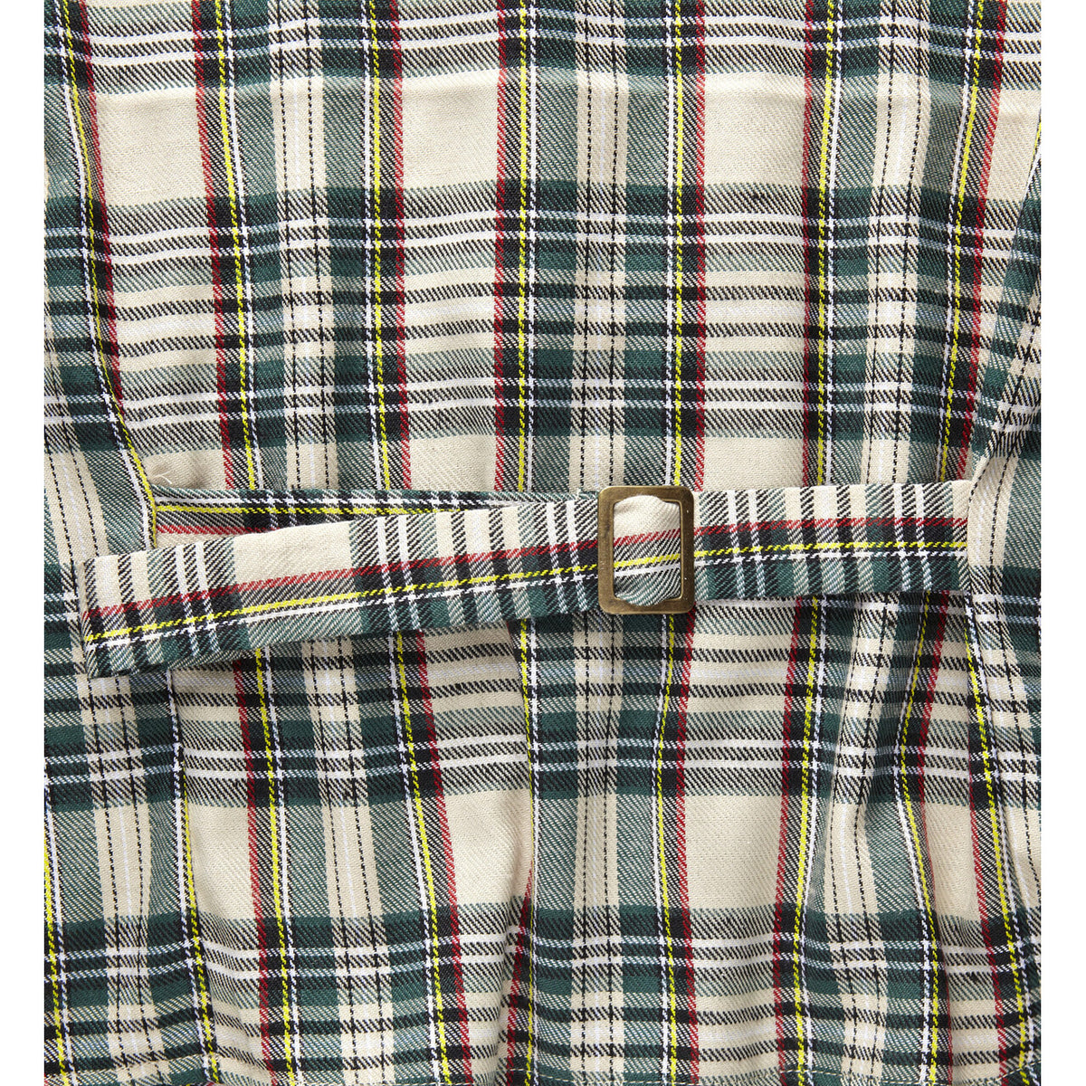 Op deze afbeelding zie je een Kostuums, van het merk Widmann. Vest Schotse Ruit Beige