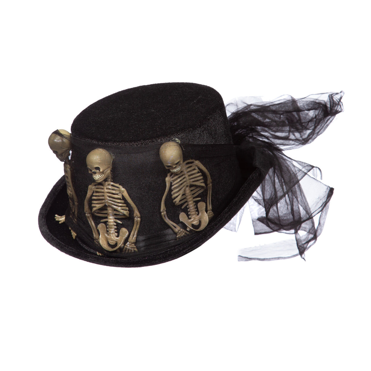 Op deze afbeelding zie je een Accessoires, van het merk Wilbers. Hoge Hoed Weduwe Soulcrusher
