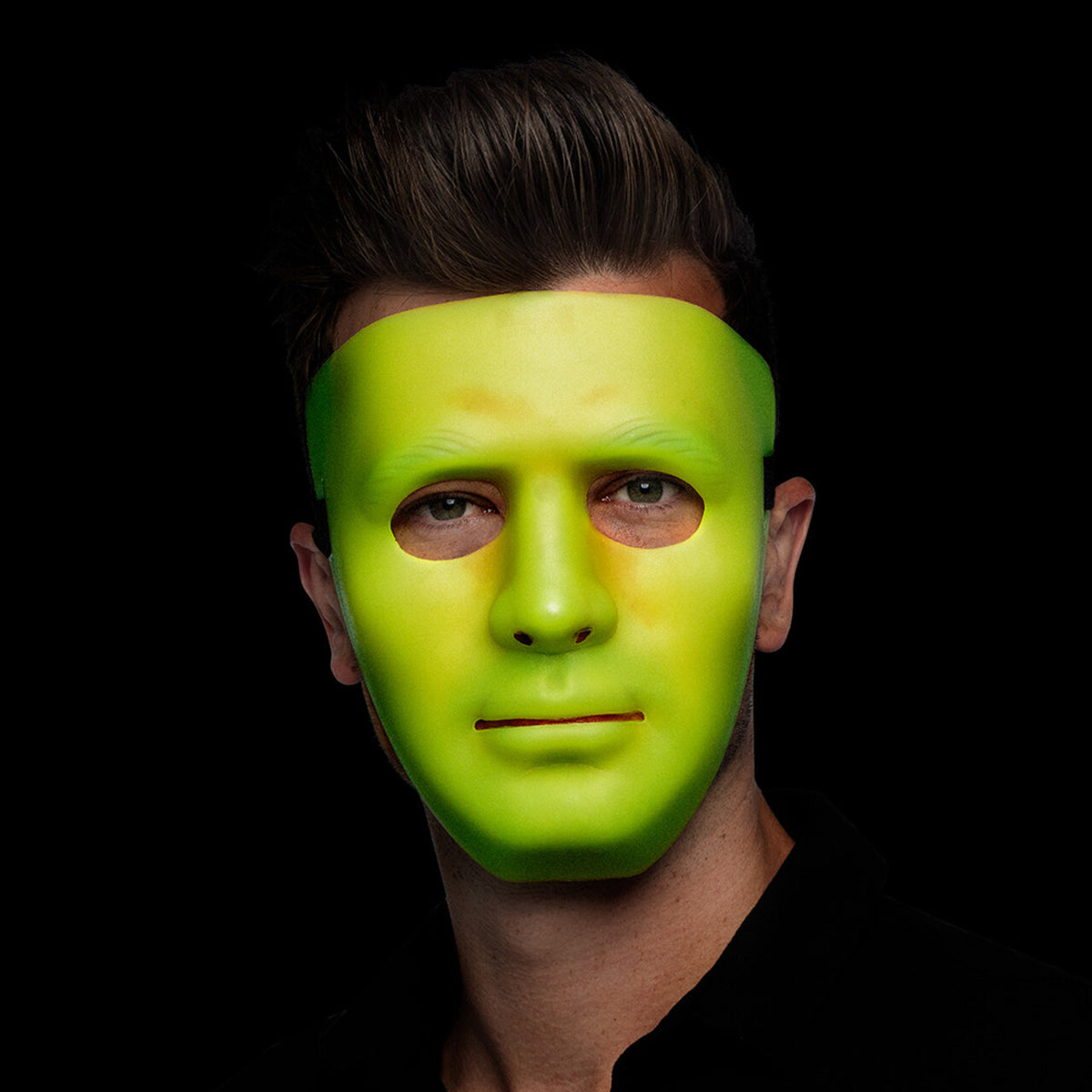 Op deze afbeelding zie je een Accessoires, van het merk Boland. Masker Mime Glow In The Dark