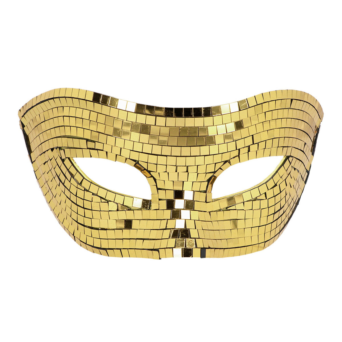 Op deze afbeelding zie je een Accessoires, van het merk Boland. Oogmasker Disco Goud