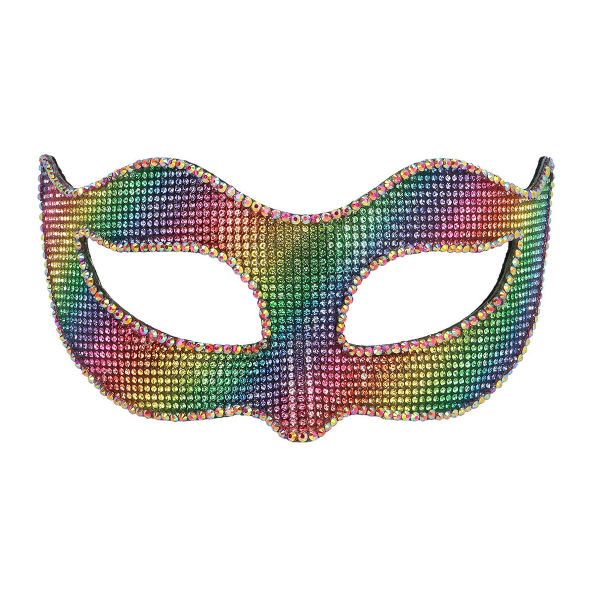 Op deze afbeelding zie je een Accessoires, van het merk Boland. Oogmasker Prisma Regenboog
