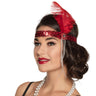 Bandeau Charleston Rouge
