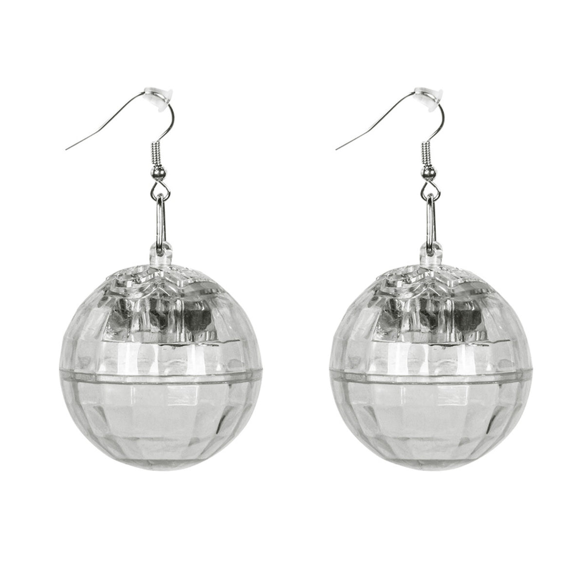 Op deze afbeelding zie je een Accessoires, van het merk Boland. Paar Led Oorbellen Discobal