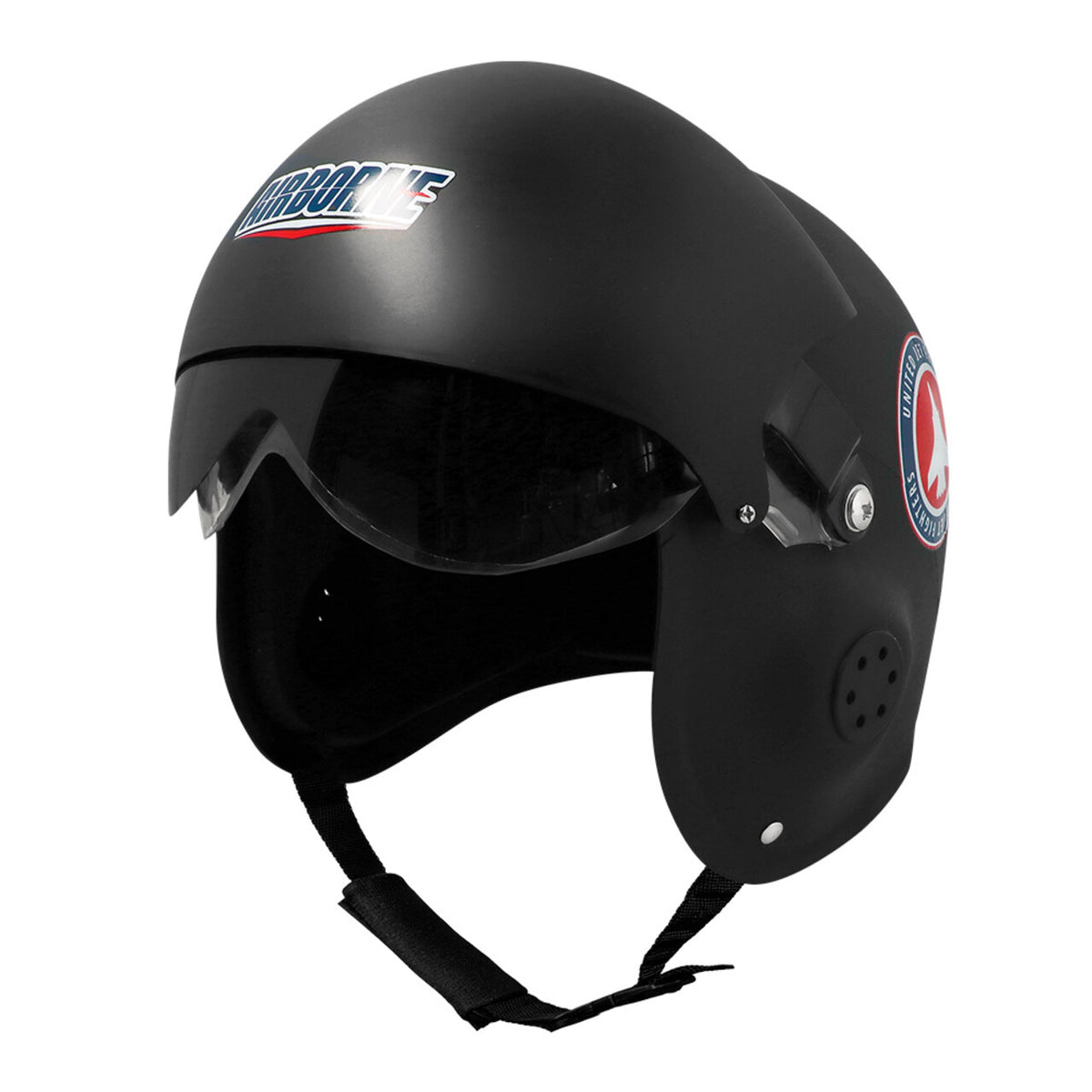 Op deze afbeelding zie je een Accessoires, van het merk Boland. Piloten Helm Tom Airborne