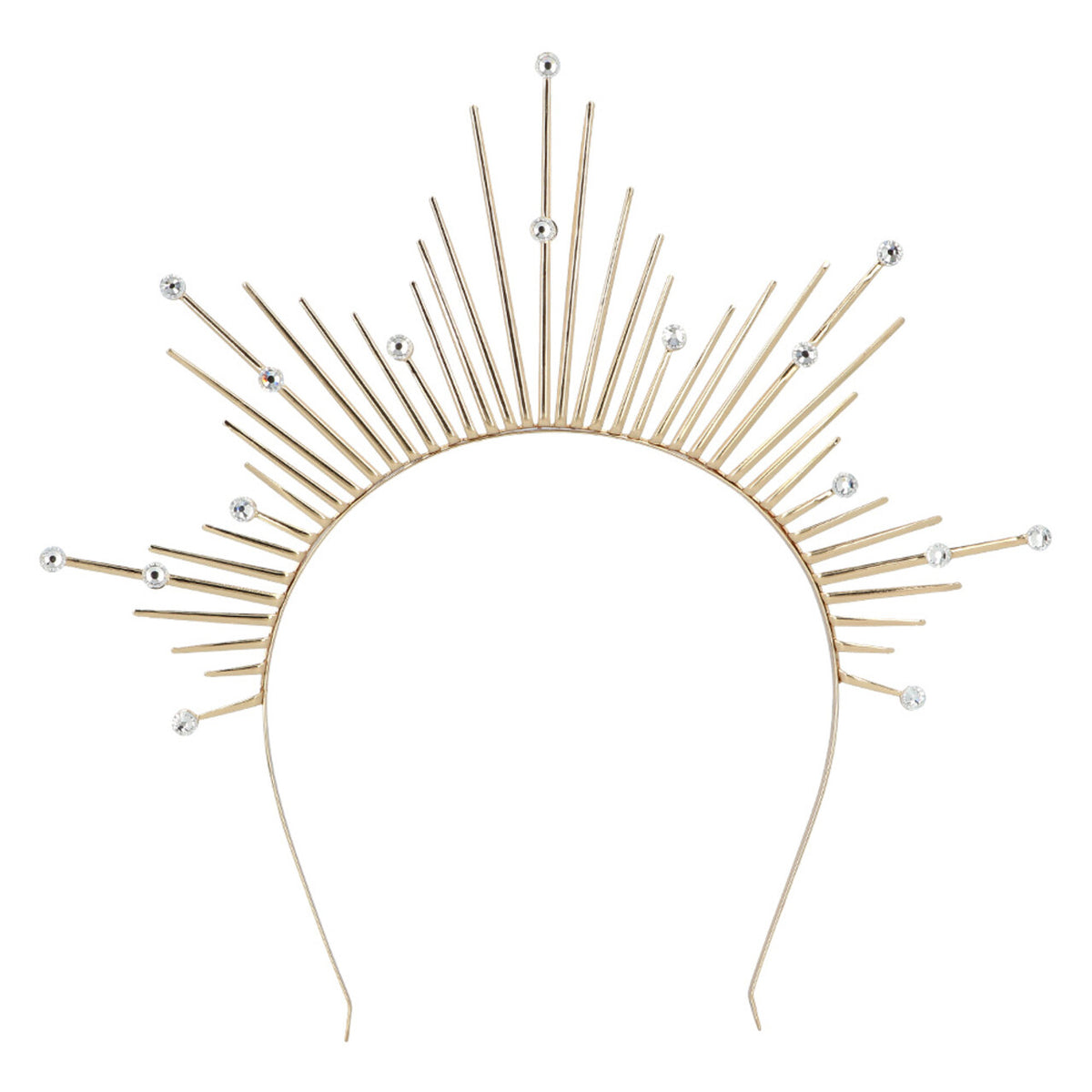 Op deze afbeelding zie je een Accessoires, van het merk Boland. Metalen Diadeem Halokroon Orion