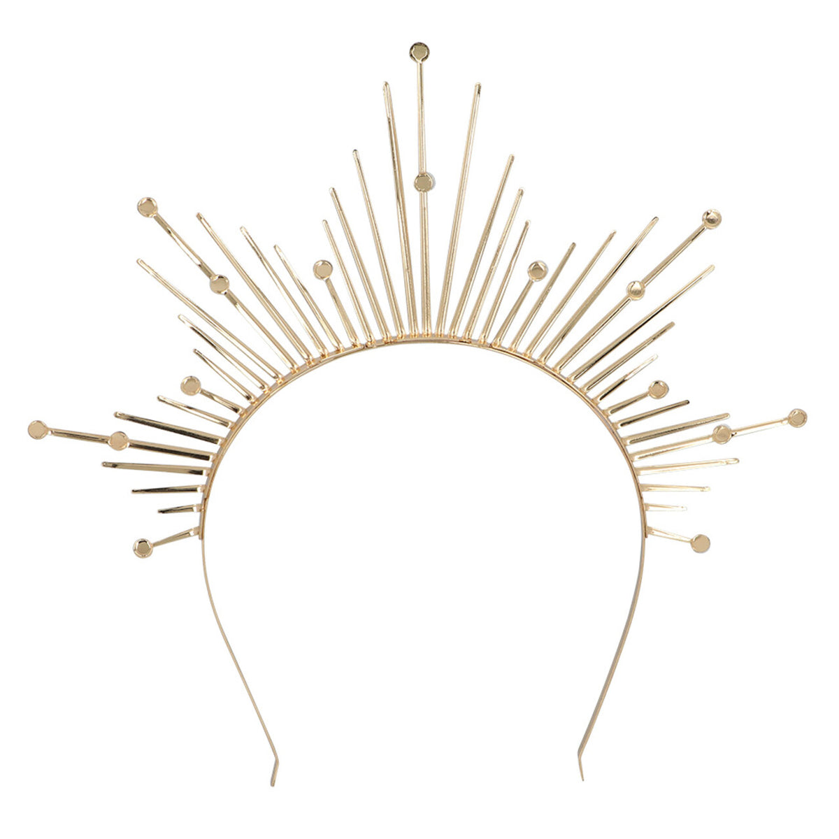 Op deze afbeelding zie je een Accessoires, van het merk Boland. Metalen Diadeem Halokroon Orion