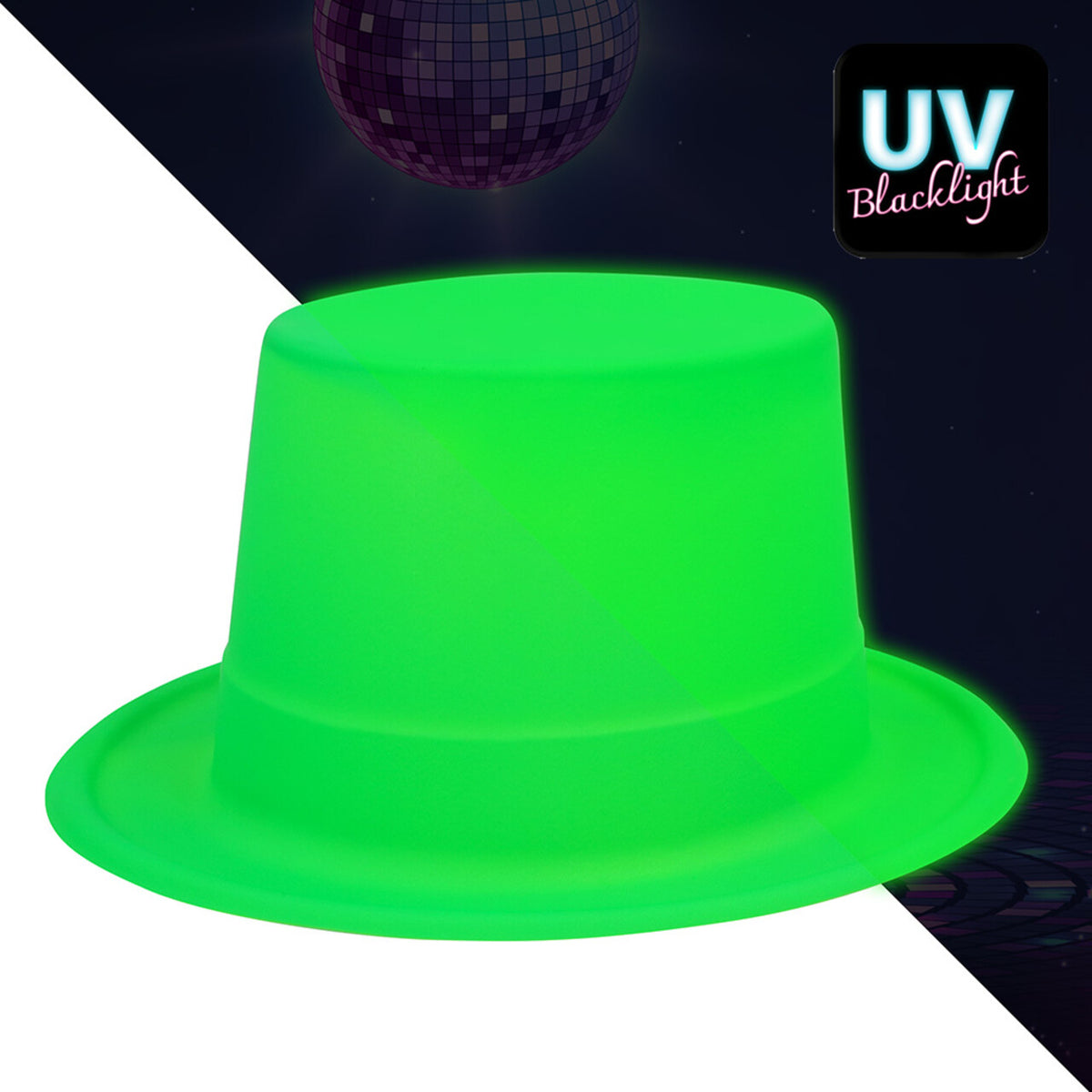 Op deze afbeelding zie je een Accessoires, van het merk Boland. Hoed Show Topper Neon Groen