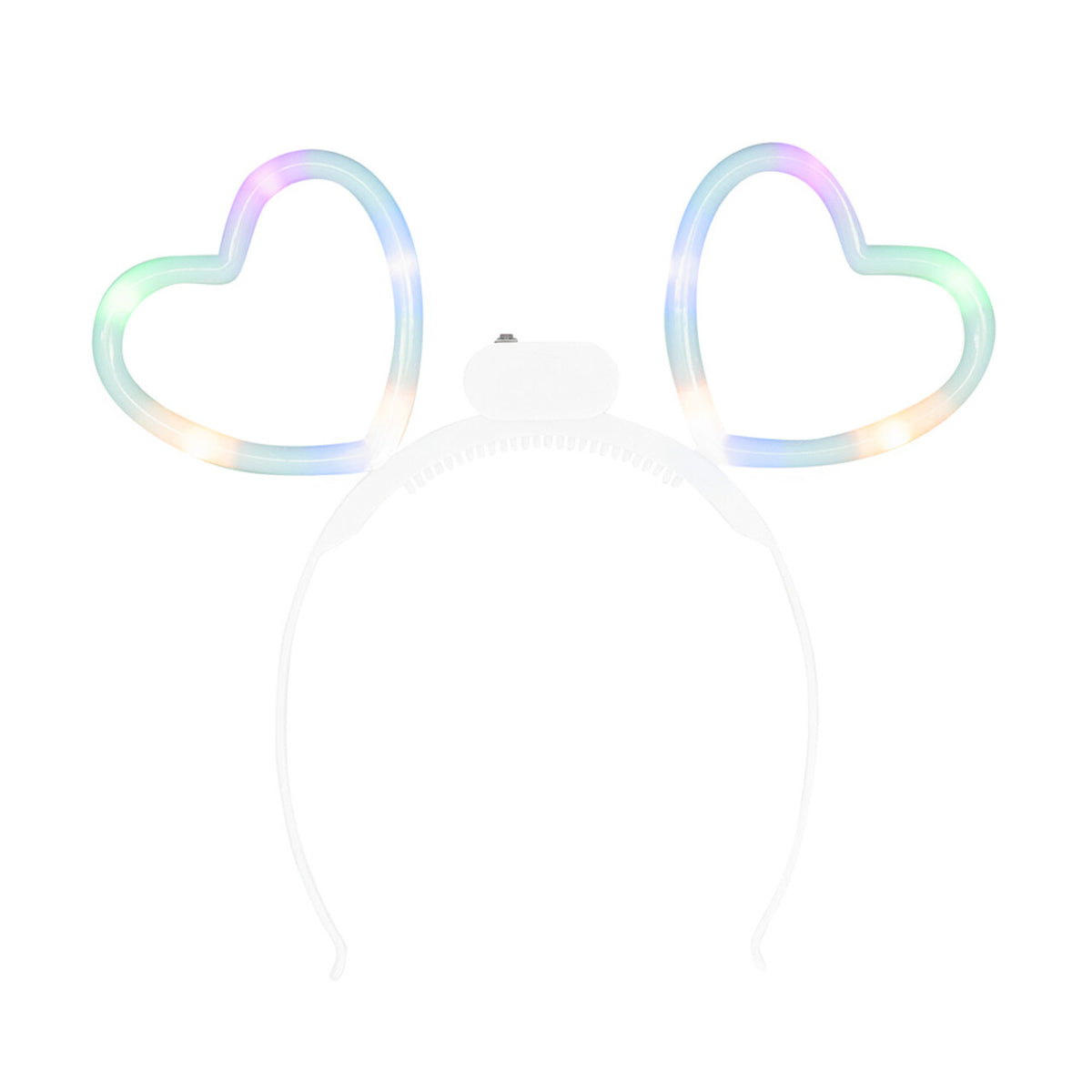 Op deze afbeelding zie je een Accessoires, van het merk Boland. Lichtgevende Haarband Glowing Hearts