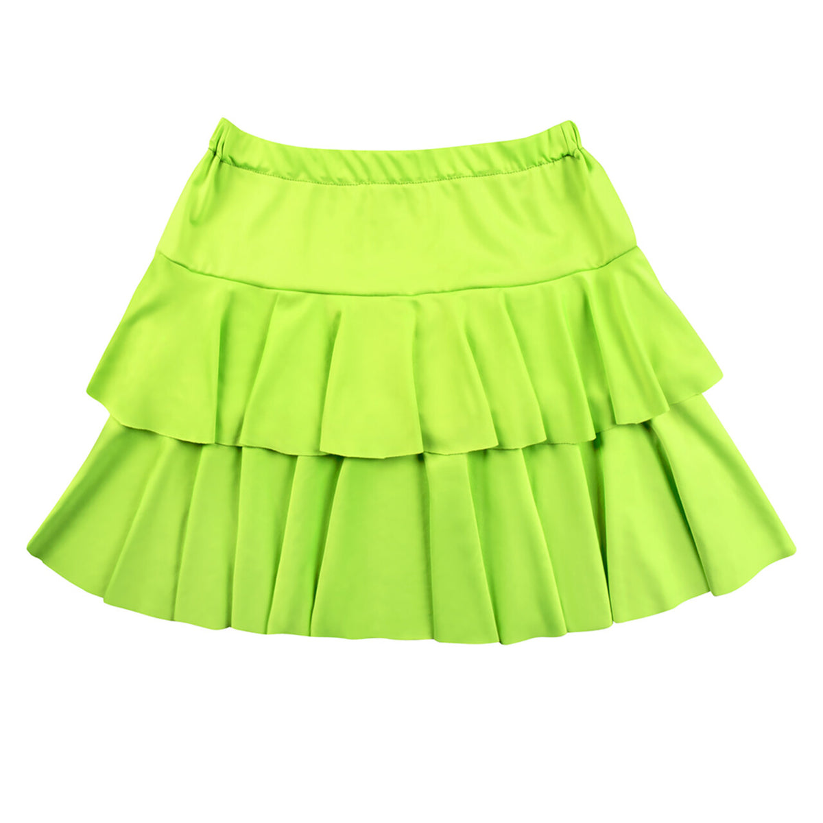 Op deze afbeelding zie je een Kostuums, van het merk Boland. Mini Stroken Rok Groen Vrouw