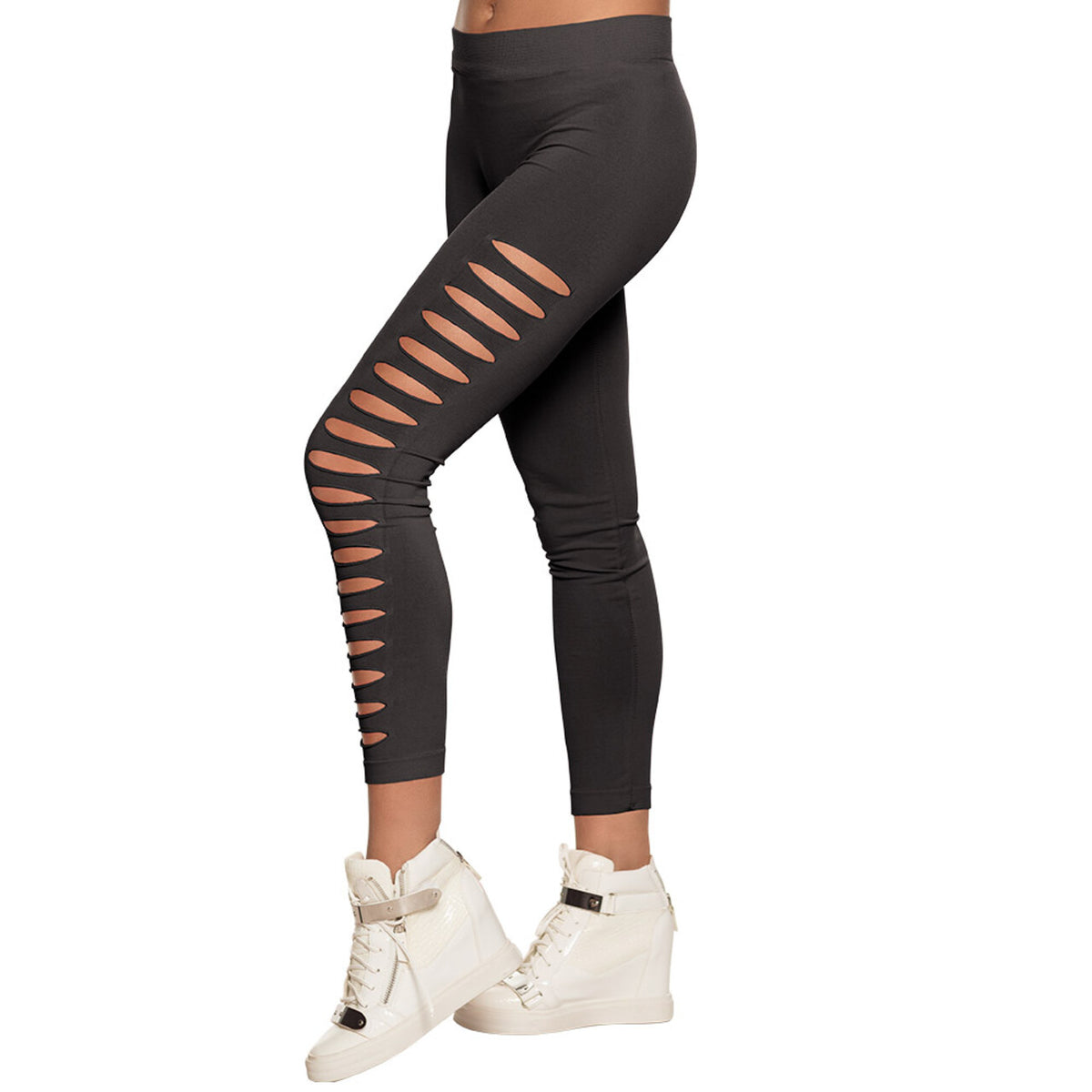 Op deze afbeelding zie je een Kostuums, van het merk Boland. Legging Zwart Gaby Gaps Fitgirl Vrouw