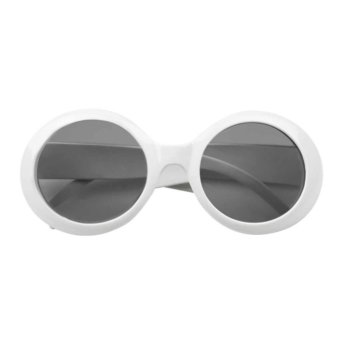 Op deze afbeelding zie je een Accessoires, van het merk Boland. Partybril Hippe Jackie Wit