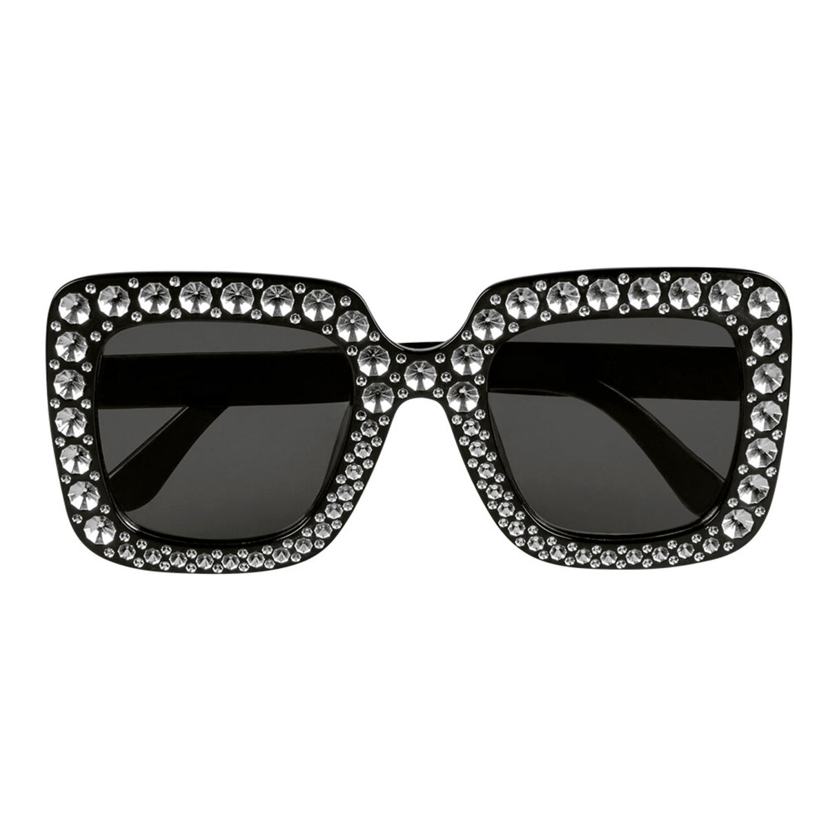 Op deze afbeelding zie je een Accessoires, van het merk Boland. Bril Disco Bling Bling Zwart