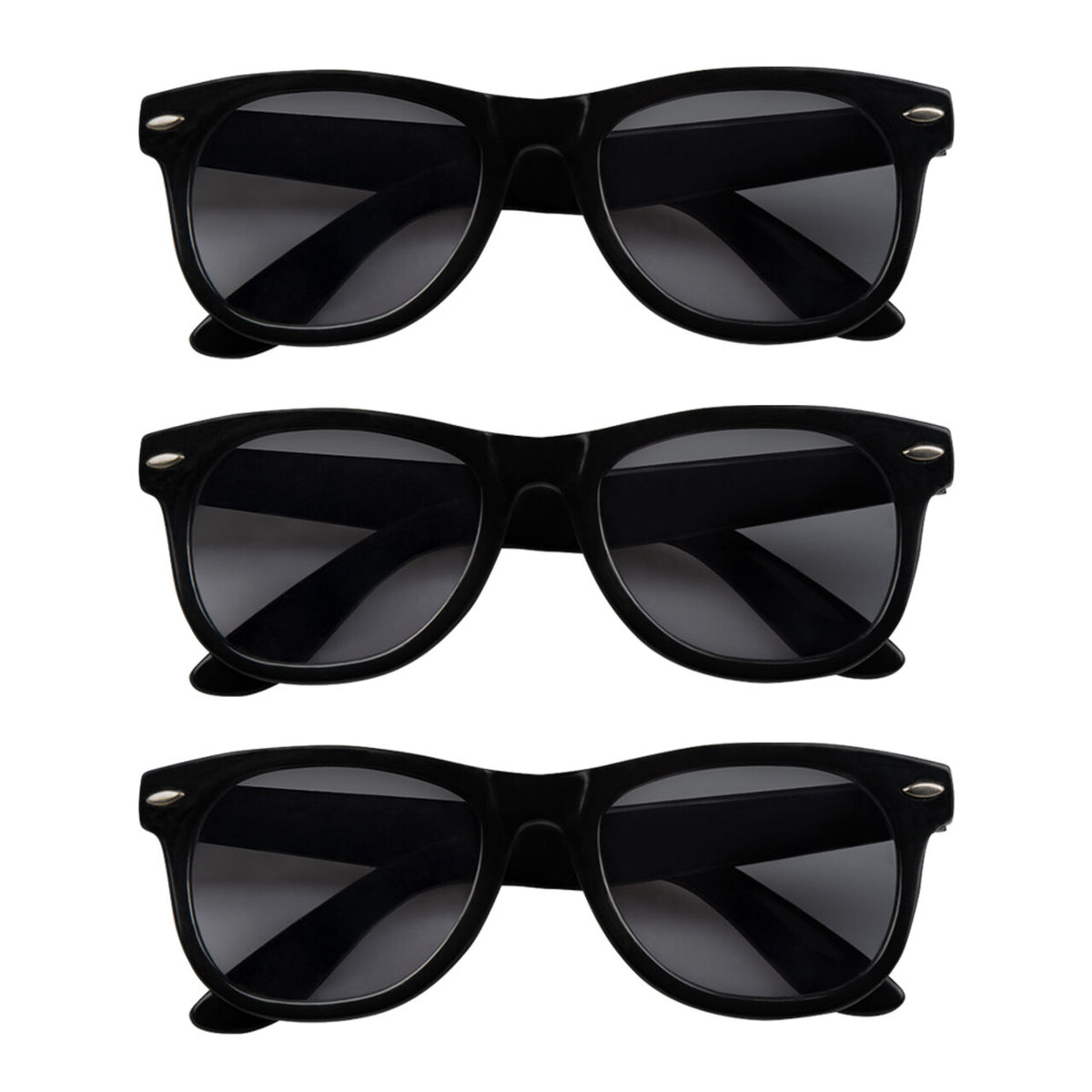 Op deze afbeelding zie je een Accessoires, van het merk Boland. Blues Vibe Partybrillen 3 Stuks