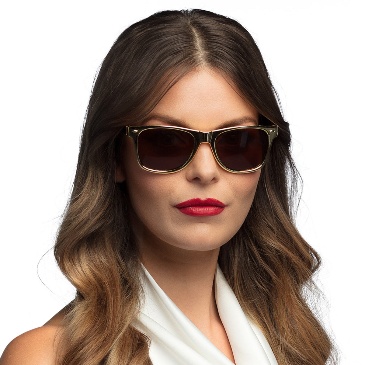 Op deze afbeelding zie je een Accessoires, van het merk Boland. Shine Bright In Goud Bril