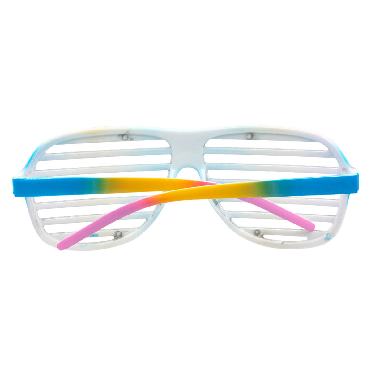 Op deze afbeelding zie je een Accessoires, van het merk Boland. Regenboog Glitter Partybril