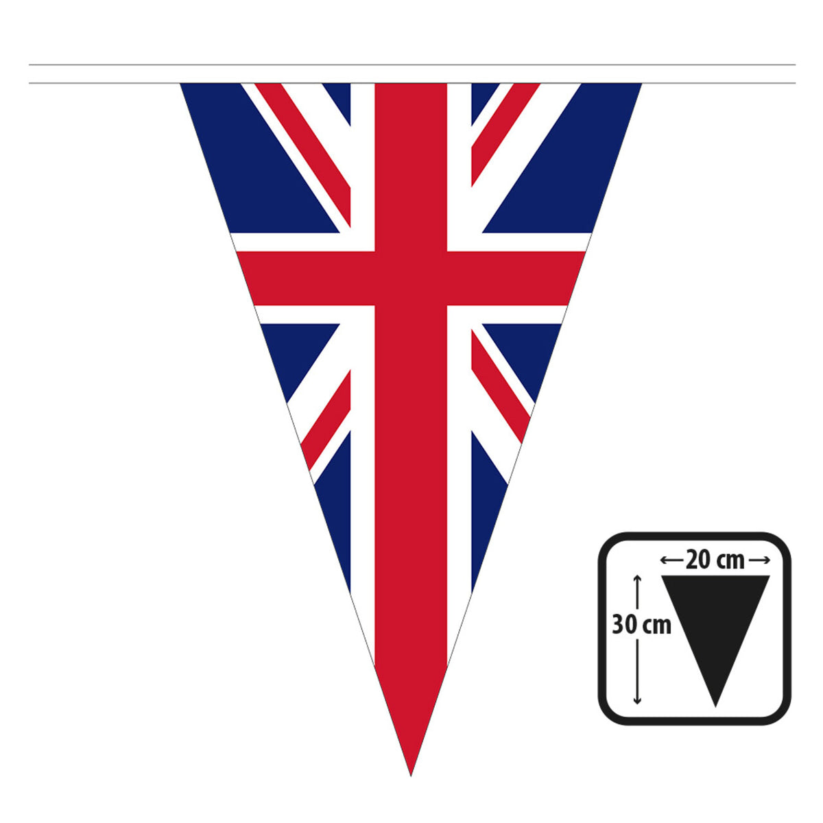 Op deze afbeelding zie je een Decoratie, van het merk Boland. Vlaggenlijn Engeland Union Jack