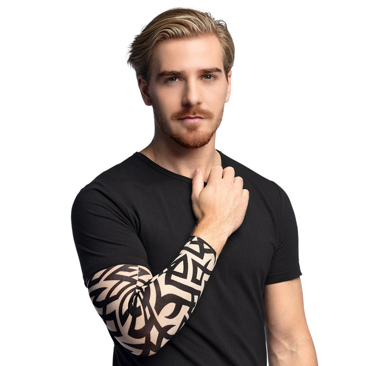 Op deze afbeelding zie je een Accessoires, van het merk Boland. Mega Stoere Tatoeage Mouw Tribal