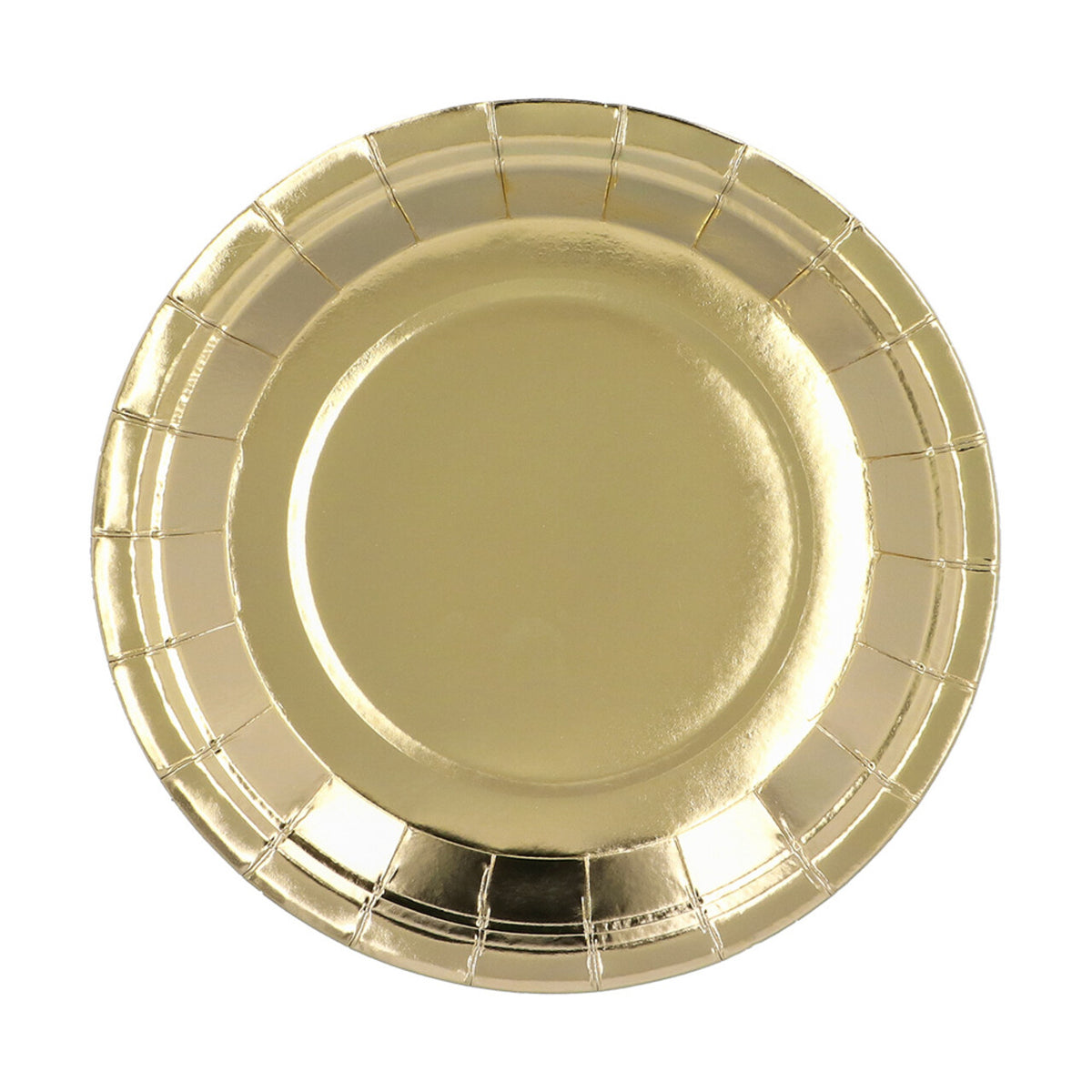 Op deze afbeelding zie je een Decoratie, van het merk Boland. Papieren Feestservies Set Goud