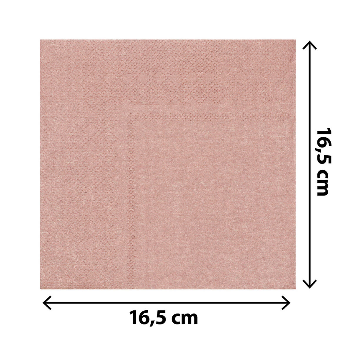 Op deze afbeelding zie je een Decoratie, van het merk Boland. Papieren Feestservies Set Roségoud