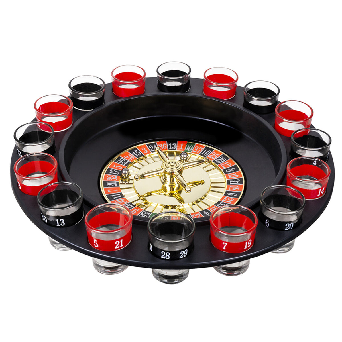 Op deze afbeelding zie je een Decoratie, van het merk Boland. Game On Drankspel Roulette Je Gek