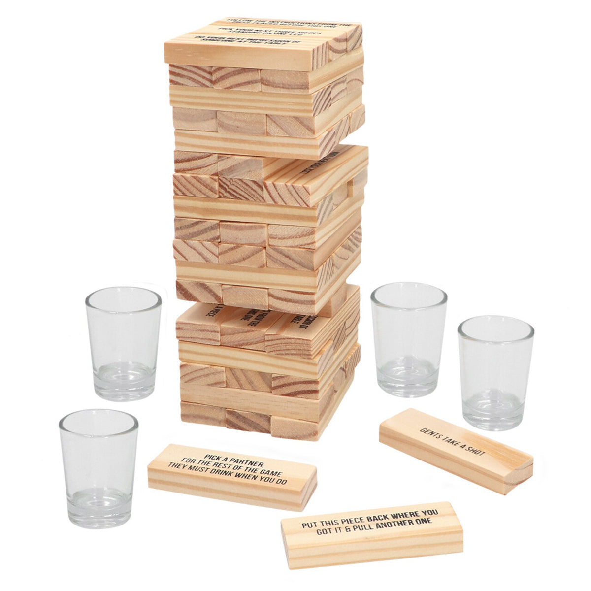 Op deze afbeelding zie je een Decoratie, van het merk Boland. Heel Erg Spannende Set Drankspel Drinking Tower
