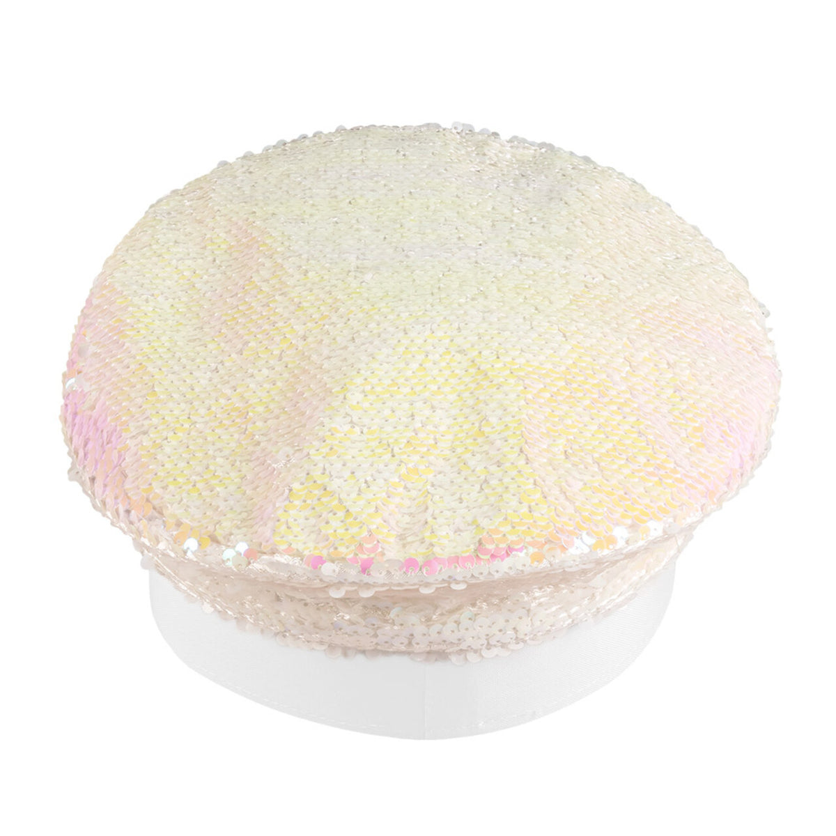 Op deze afbeelding zie je een Accessoires, van het merk Boland. Pet Sandy Candy (Omkeerbaar Parelmoer / Wit)