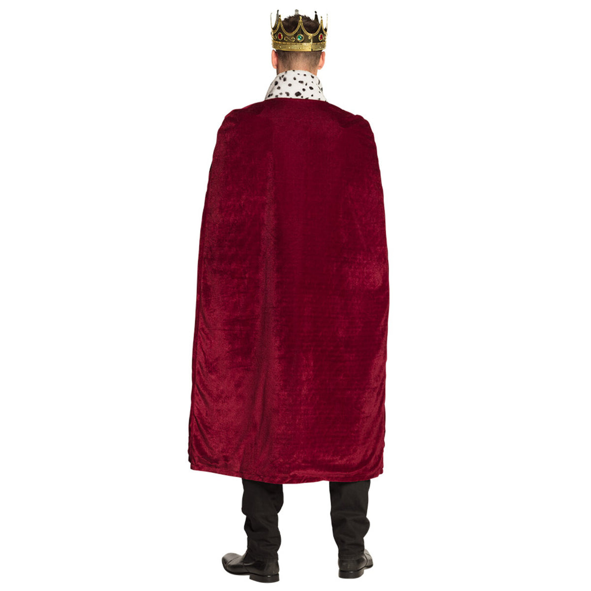 Op deze afbeelding zie je een Kostuums, van het merk Boland. Majesteitsmantel Bordeaux