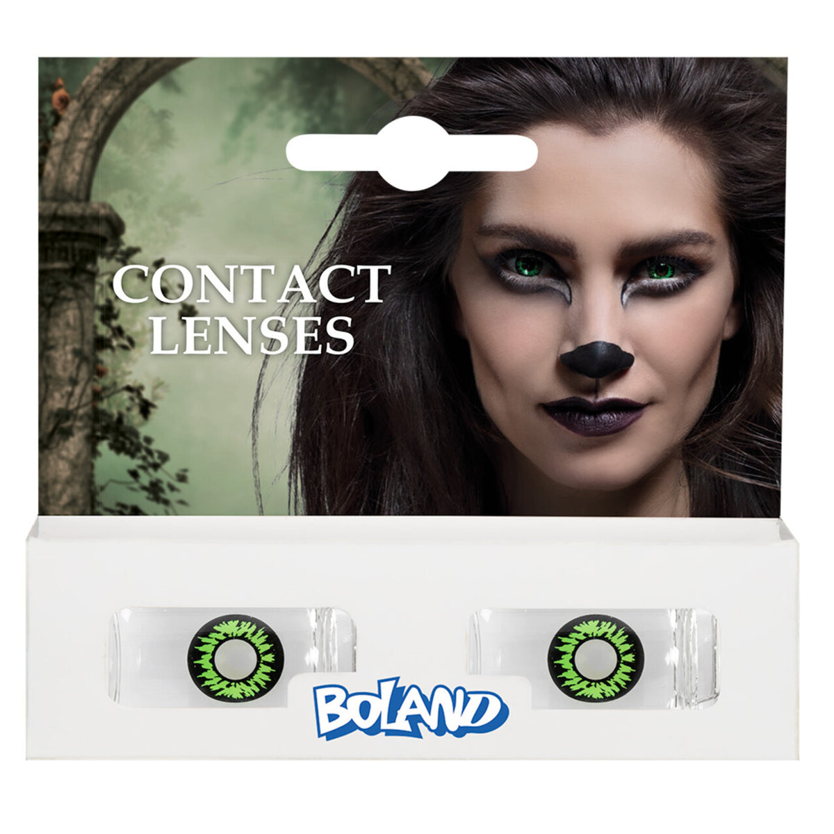Op deze afbeelding zie je een Accessoires, van het merk Boland. Lenzen She-Wolf Green