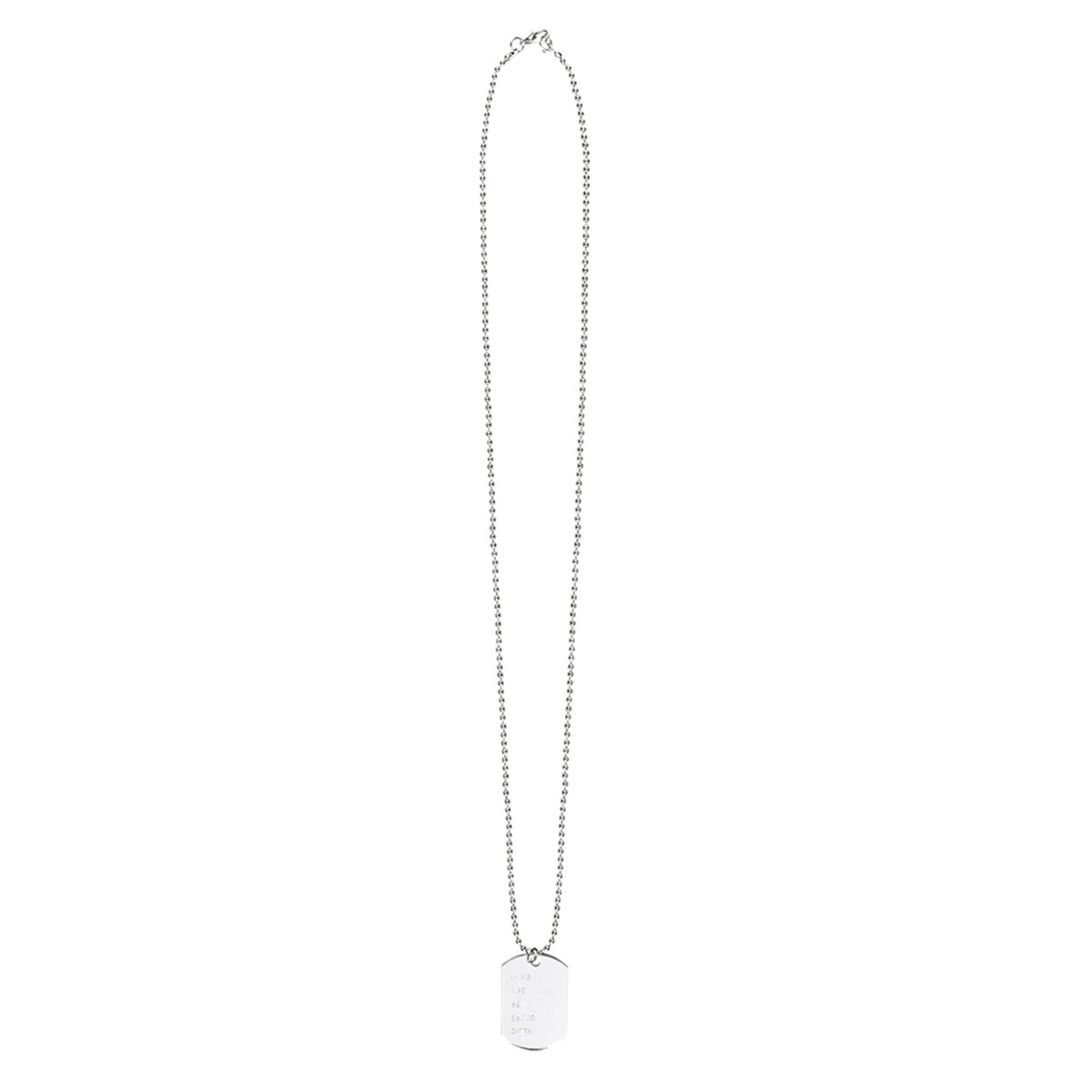 Op deze afbeelding zie je een Accessoires, van het merk Boland. Ketting Naamplaatje Dogtag