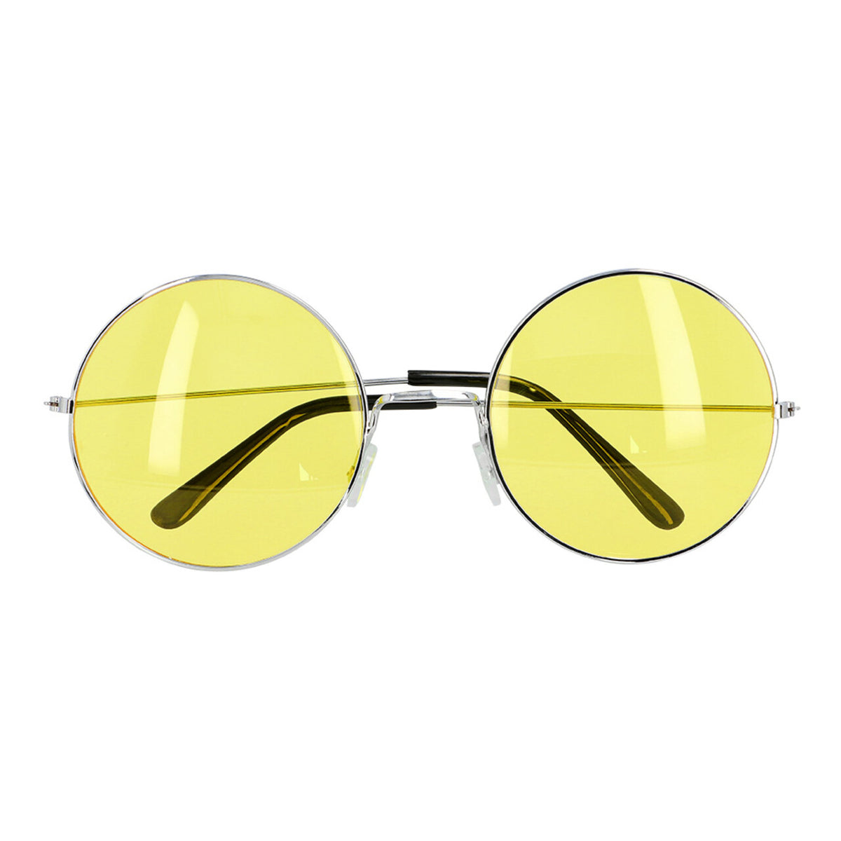 Op deze afbeelding zie je een Accessoires, van het merk Boland. Partybril Hippie XL Geel