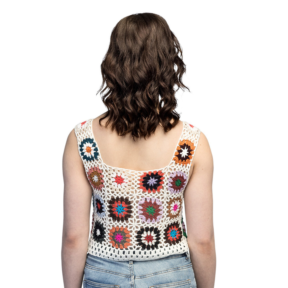 Op deze afbeelding zie je een Kostuums, van het merk Boland. Top Floral Loom (M / L) Vrouw Kostuum