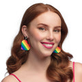 Boucles Doreilles Coeur Multicolore