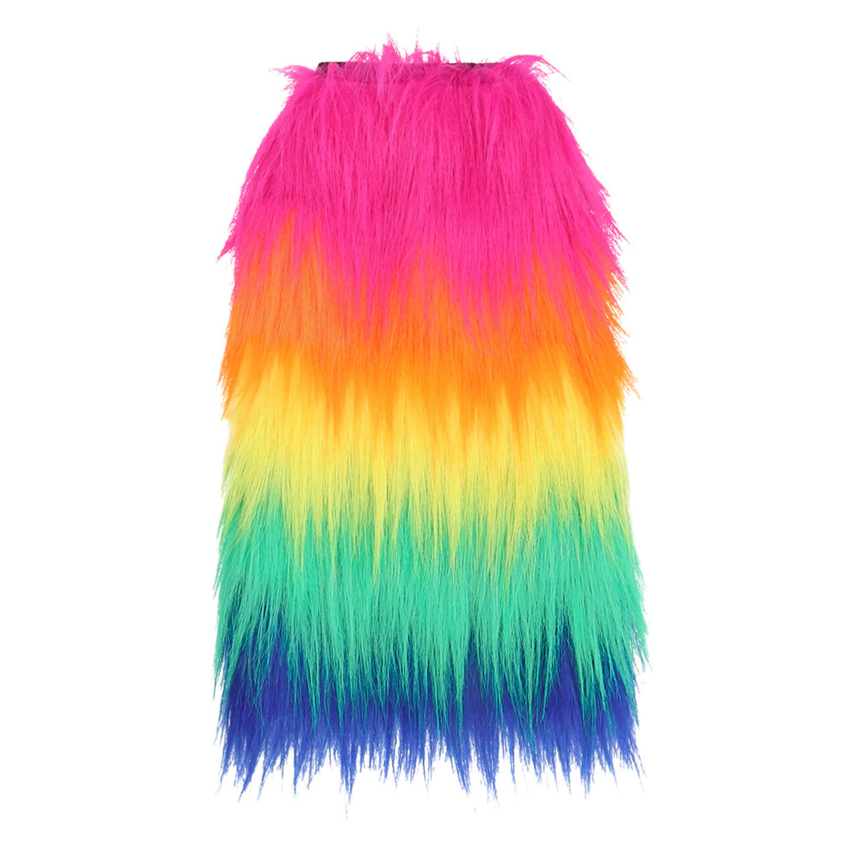 Op deze afbeelding zie je een Accessoires, van het merk Boland. Fluffy Bonte Beenwarmers
