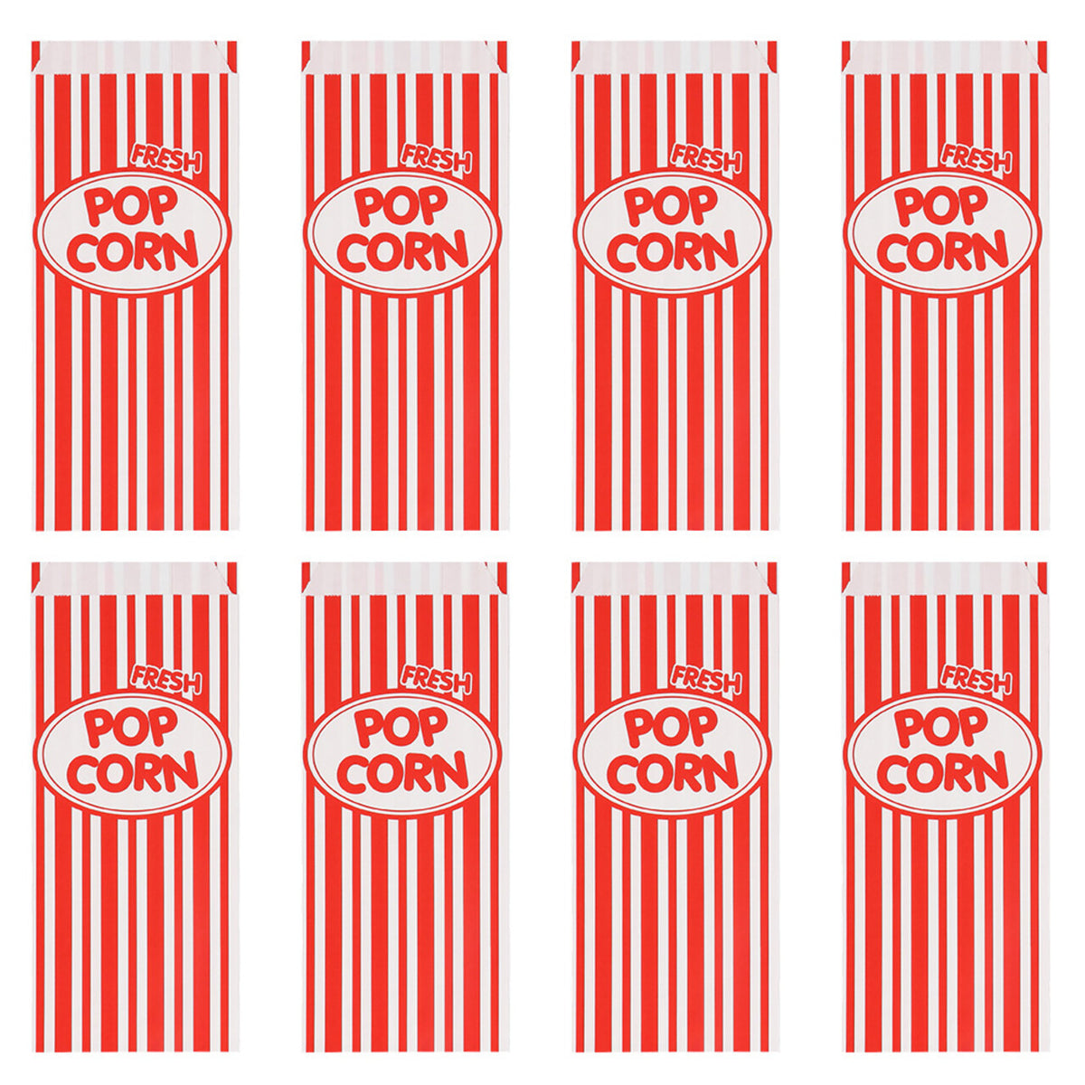 Op deze afbeelding zie je een Accessoires, van het merk Boland. Popcorn Party Zakjes Set 8
