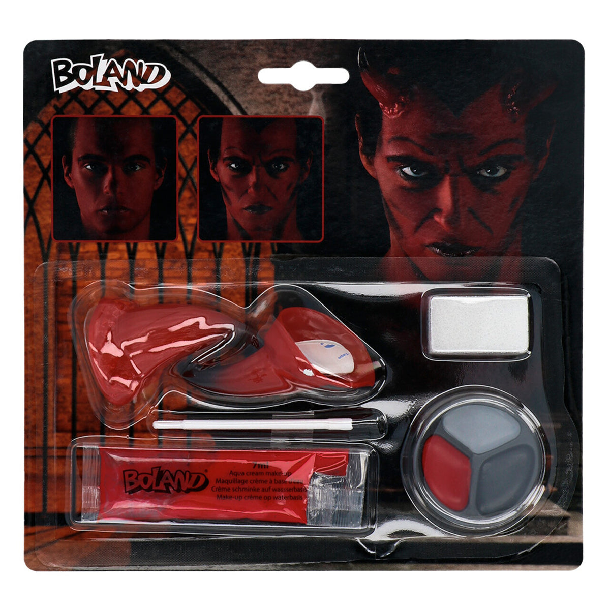 Op deze afbeelding zie je een Accessoires, van het merk Boland. Make-Up Kit Rode Duivel