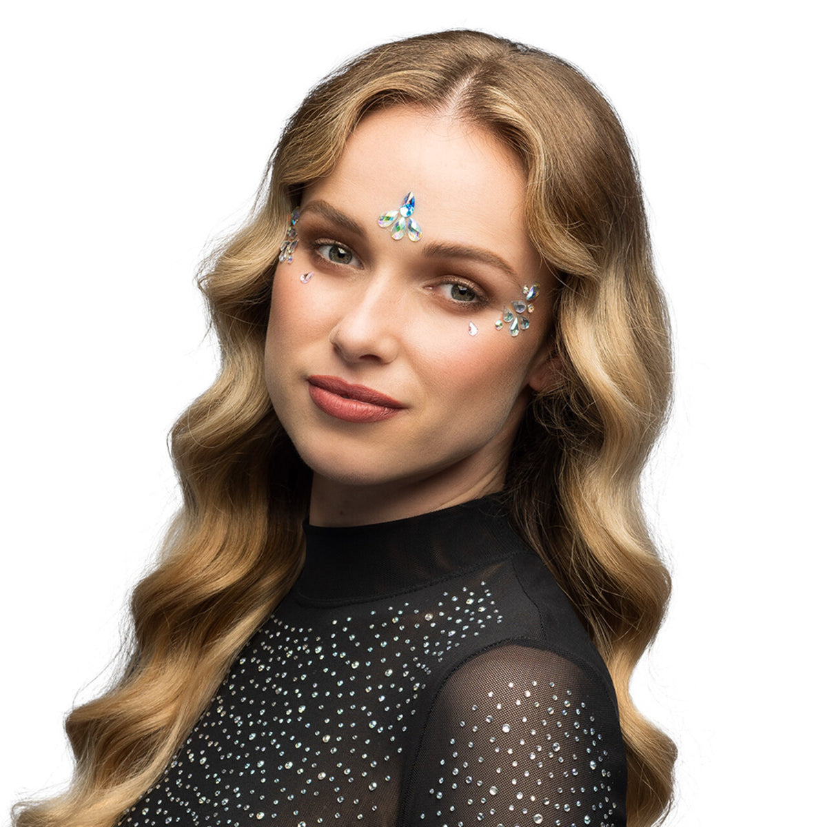 Op deze afbeelding zie je een Accessoires, van het merk Boland. Gezichtsjuwelen Plaksteentjes Joy