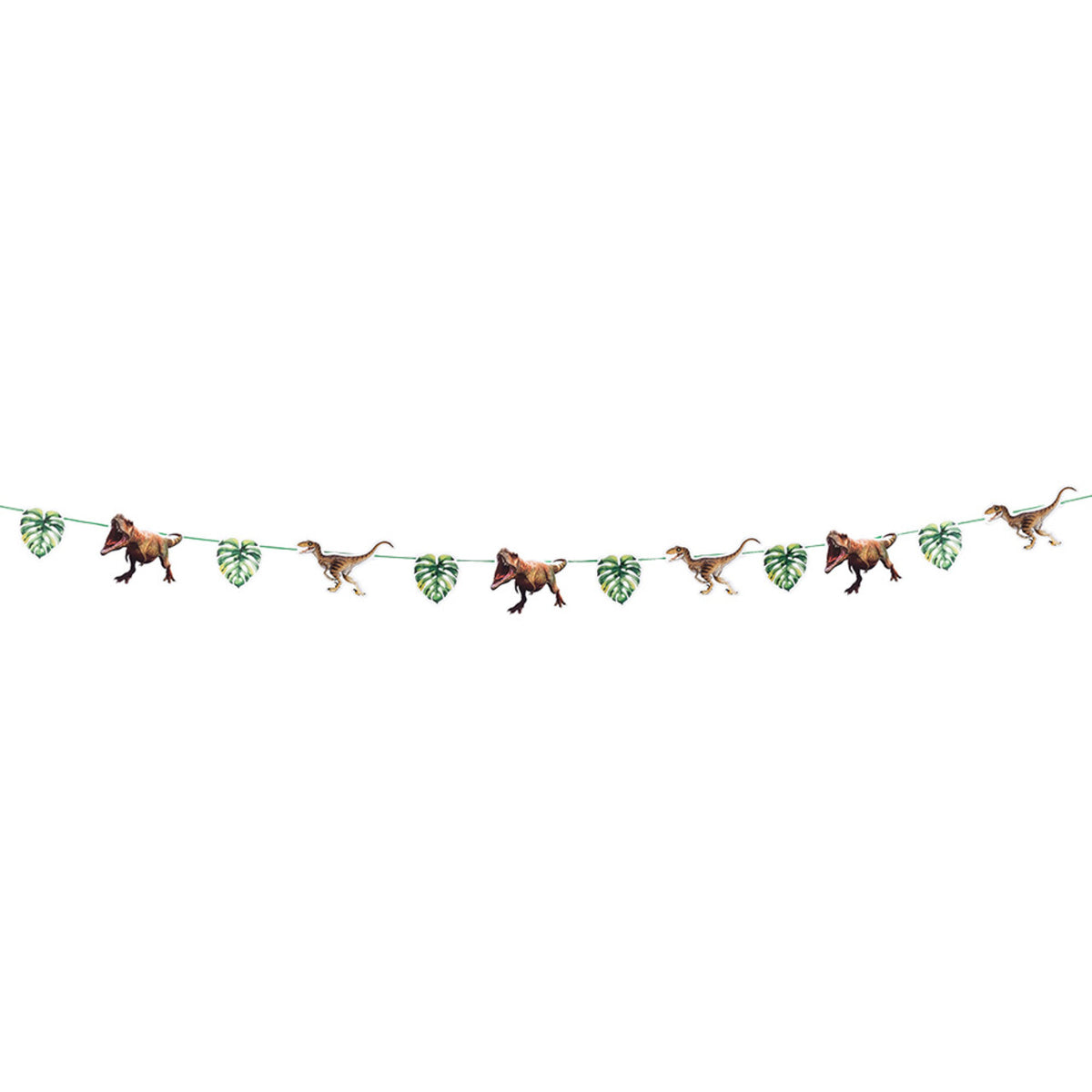 Op deze afbeelding zie je een Decoratie, van het merk Boland. Kartonnen Slinger T-Rex Dino Party