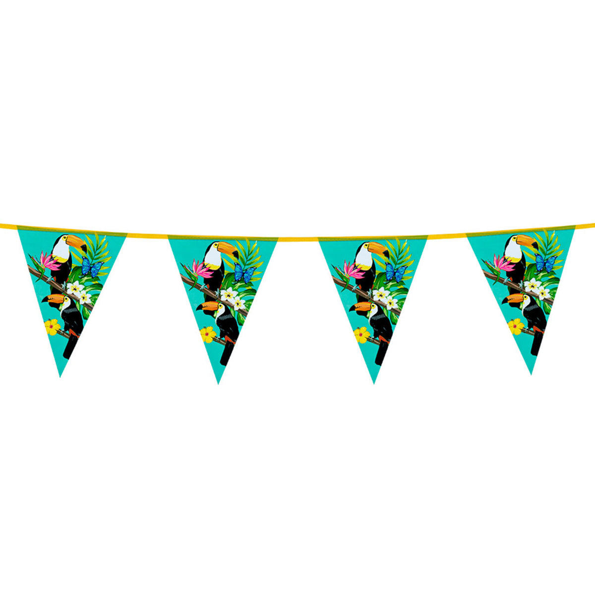 Op deze afbeelding zie je een Decoratie, van het merk Boland. Vlaggenlijn Tropical Toekan