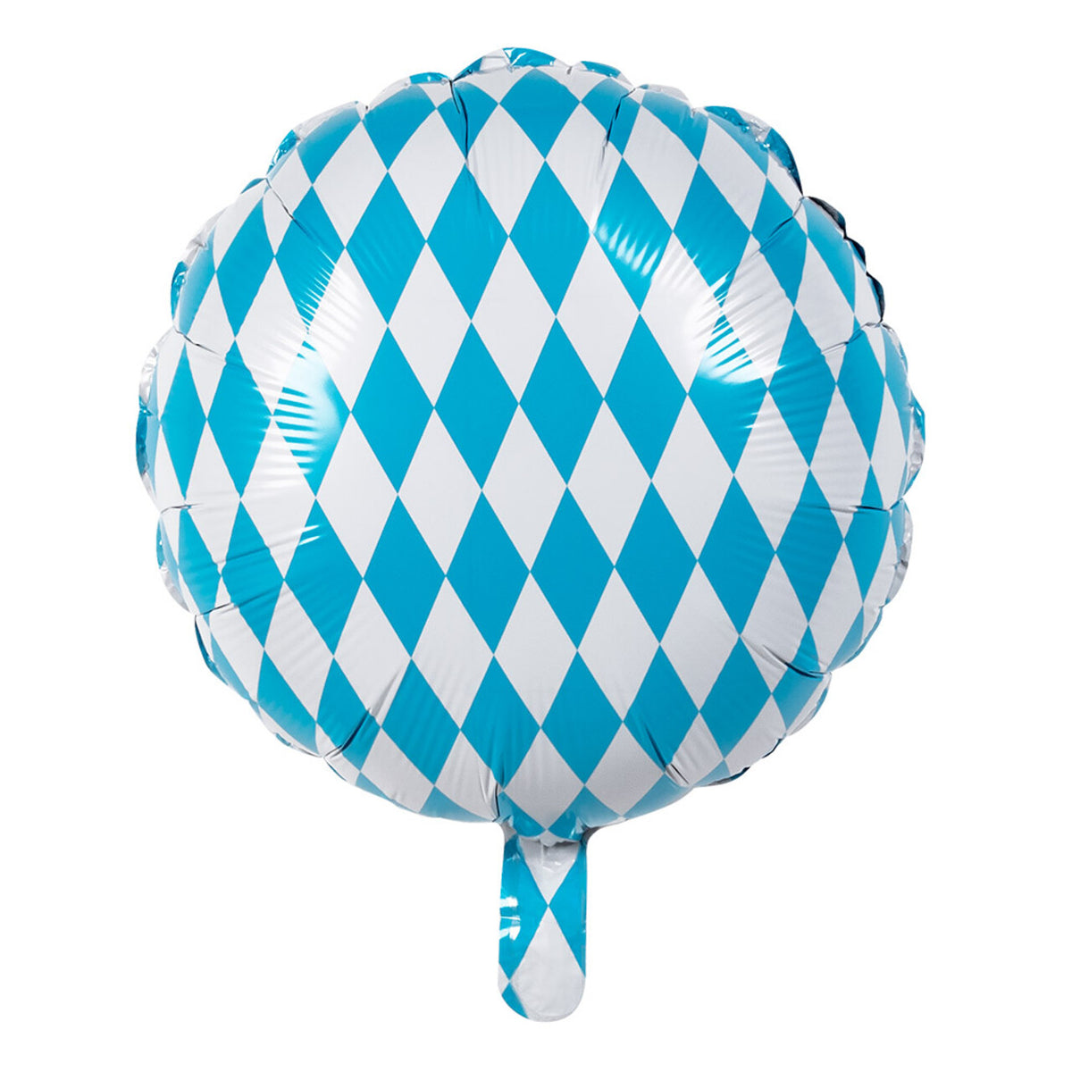 Op deze afbeelding zie je een Decoratie, van het merk Boland. Folieballon Oktoberfest Beieren Blauw / Wit