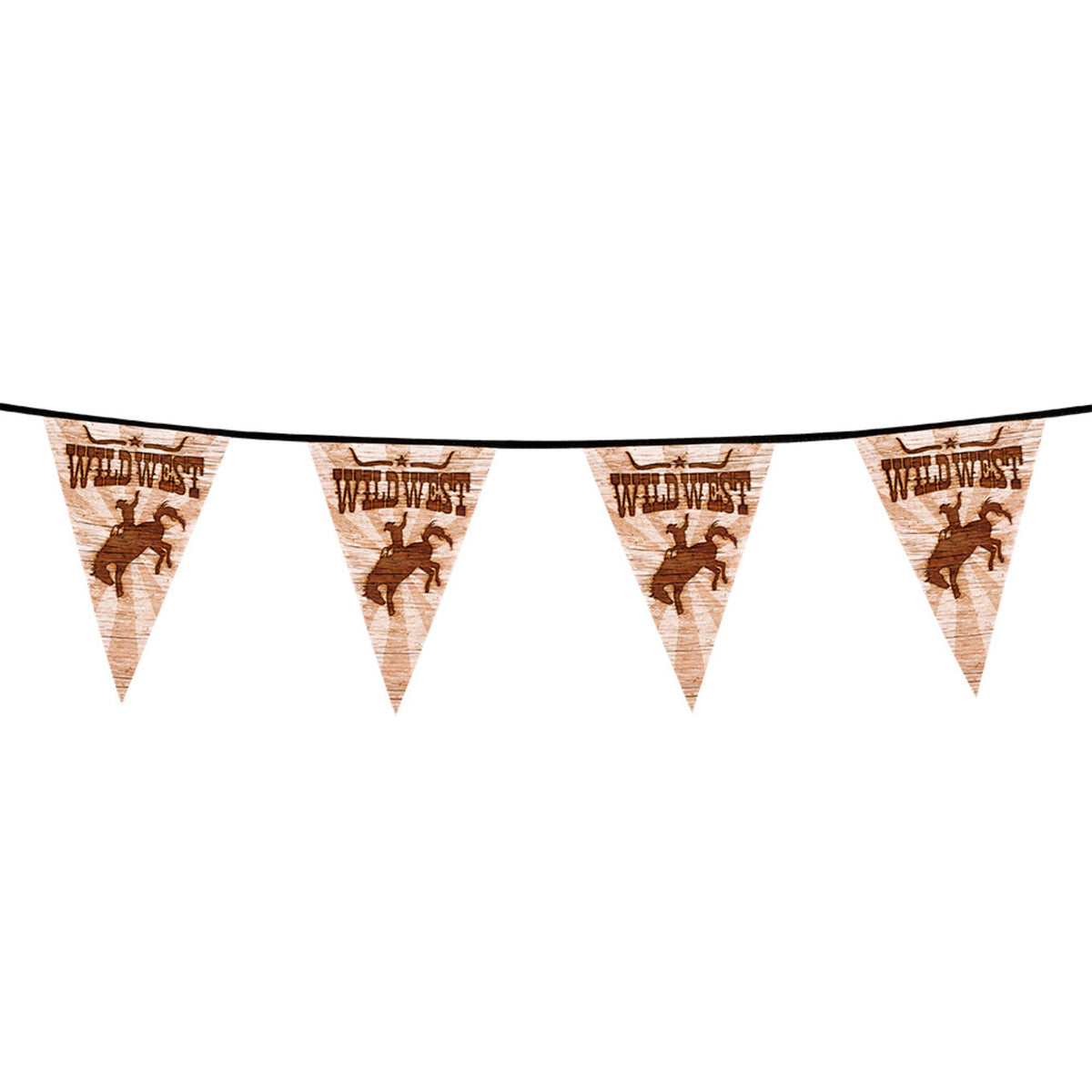 Op deze afbeelding zie je een Decoratie, van het merk Boland. Vlaggenlijn Wild West