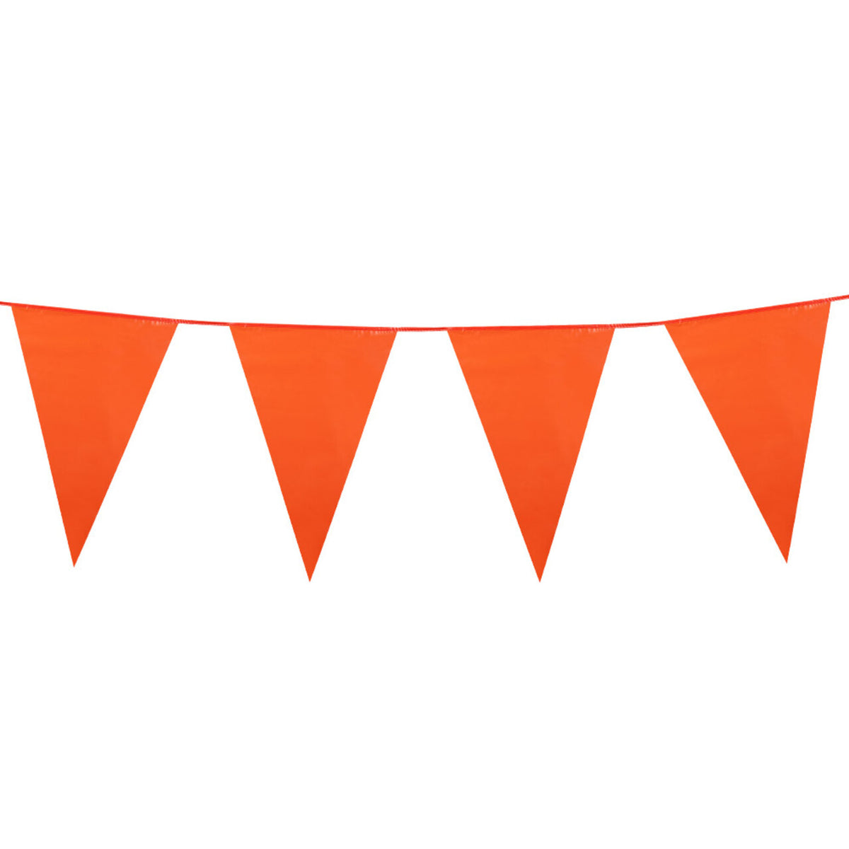 Op deze afbeelding zie je een Decoratie, van het merk Boland. Oranje Vlaggenlijn 25 Meter