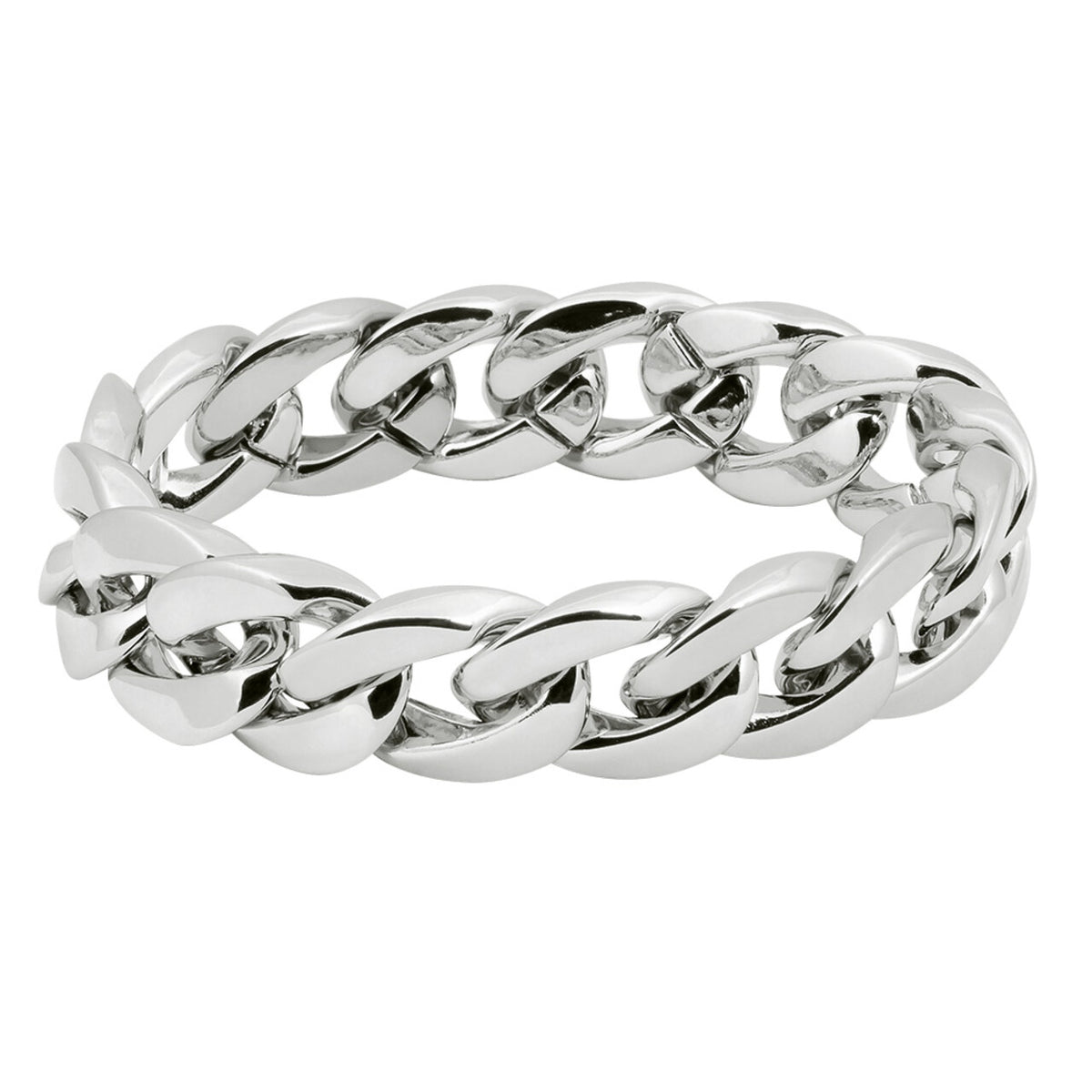 Op deze afbeelding zie je een Accessoires, van het merk Boland. Big Bling Armband Zilver