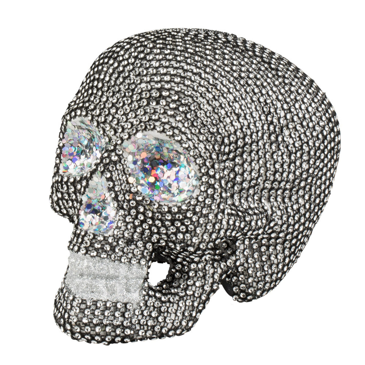 Op deze afbeelding zie je een Decoratie, van het merk Boland. Doodshoofd Diamond Sparkle