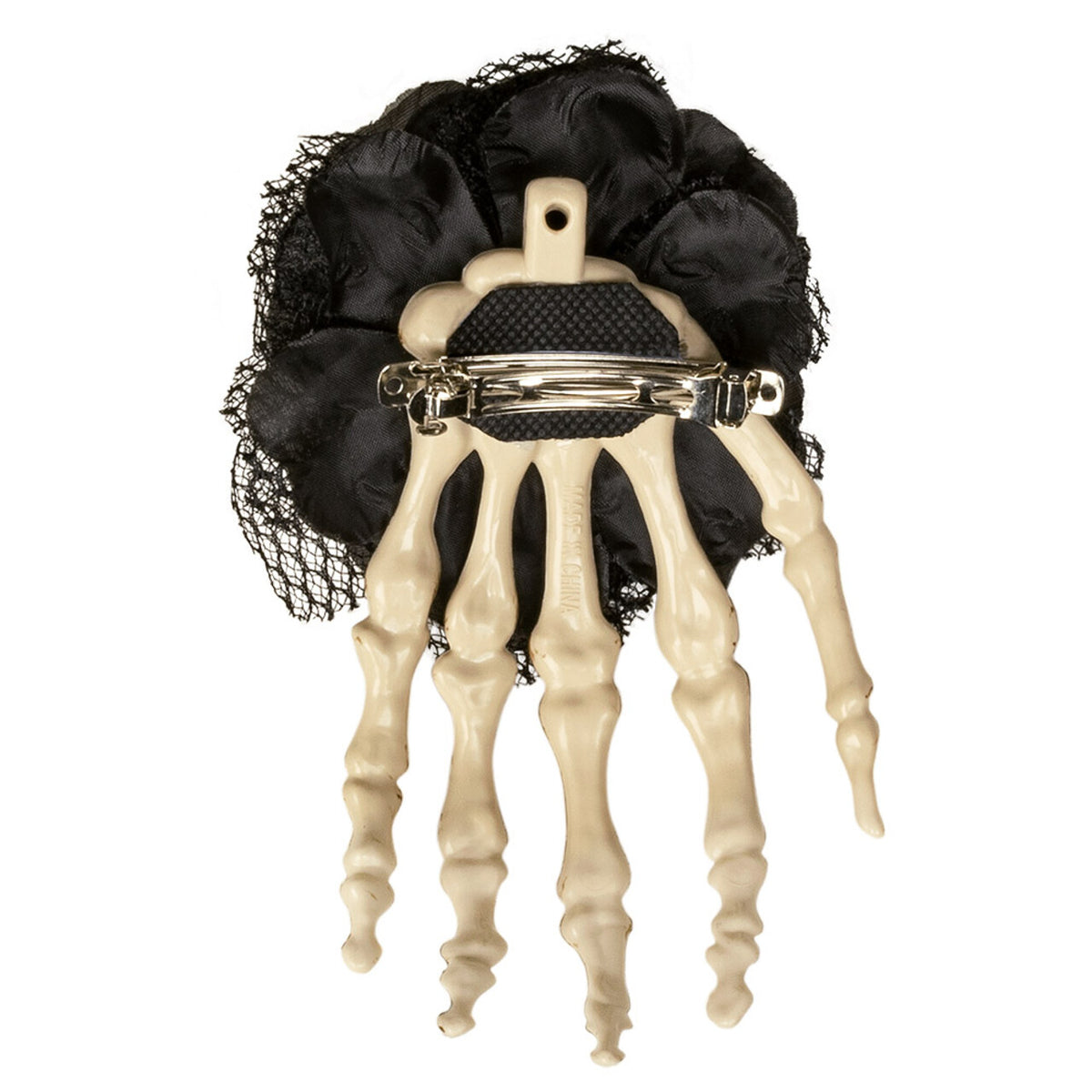 Op deze afbeelding zie je een Accessoires, van het merk Boland. Haarclip Magere Hand Door Je Haar