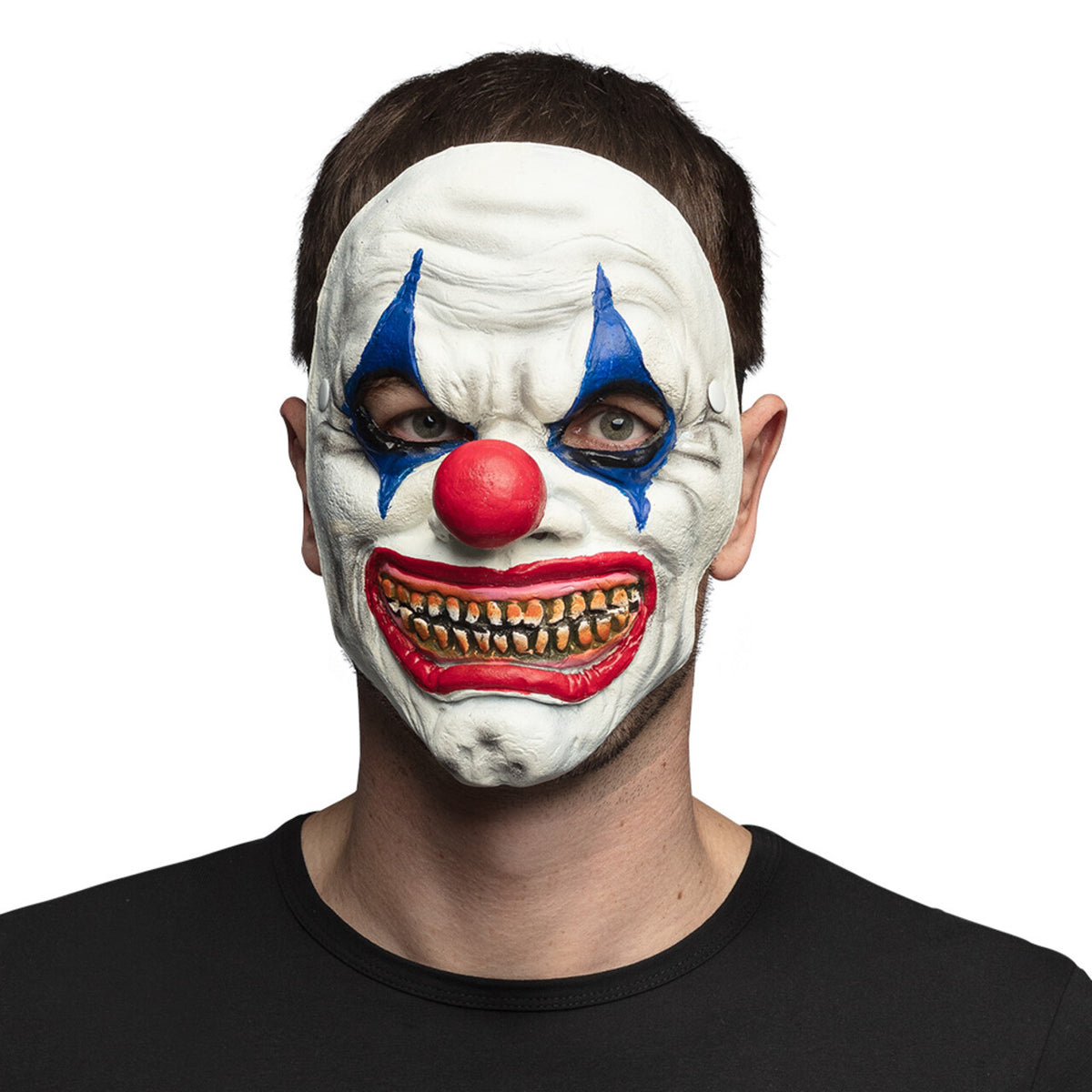 Op deze afbeelding zie je een Accessoires, van het merk Boland. Masker Clown Bad Buster