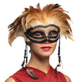 Masque Demi-Visage Voodoo Venise