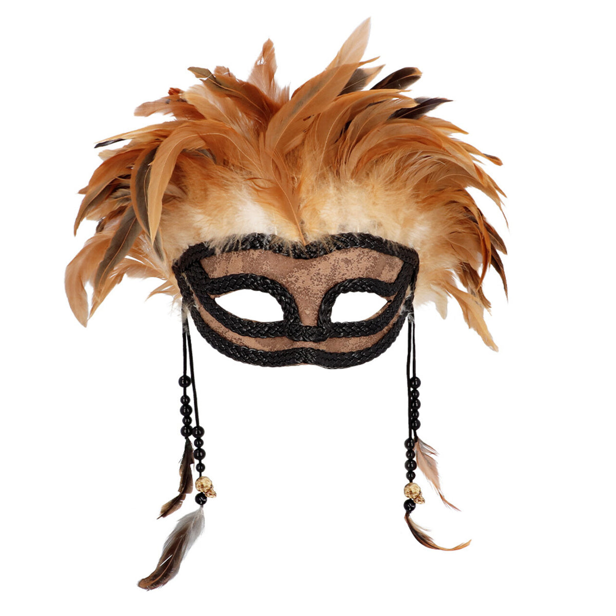 Op deze afbeelding zie je een Accessoires, van het merk Boland. Halfmasker Voodoo Venetië