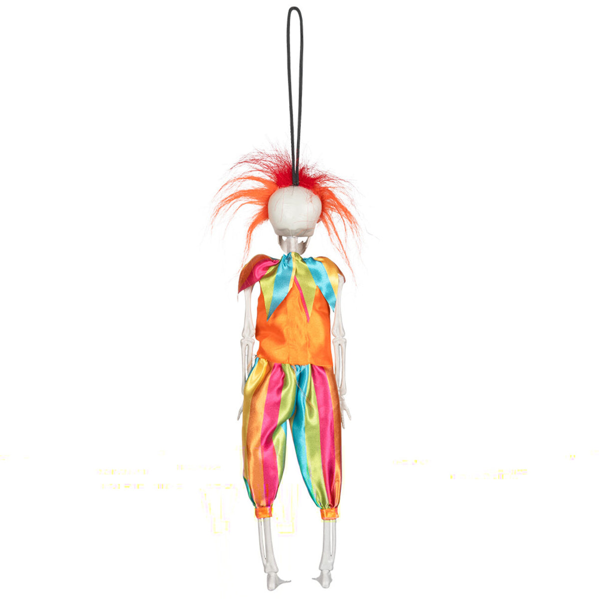 Op deze afbeelding zie je een Decoratie, van het merk Boland. Hangdecoratie Skelet Circus Clown